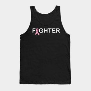 Breast Cancer Fighter  World Cancer Day  Ribbon Tank Top